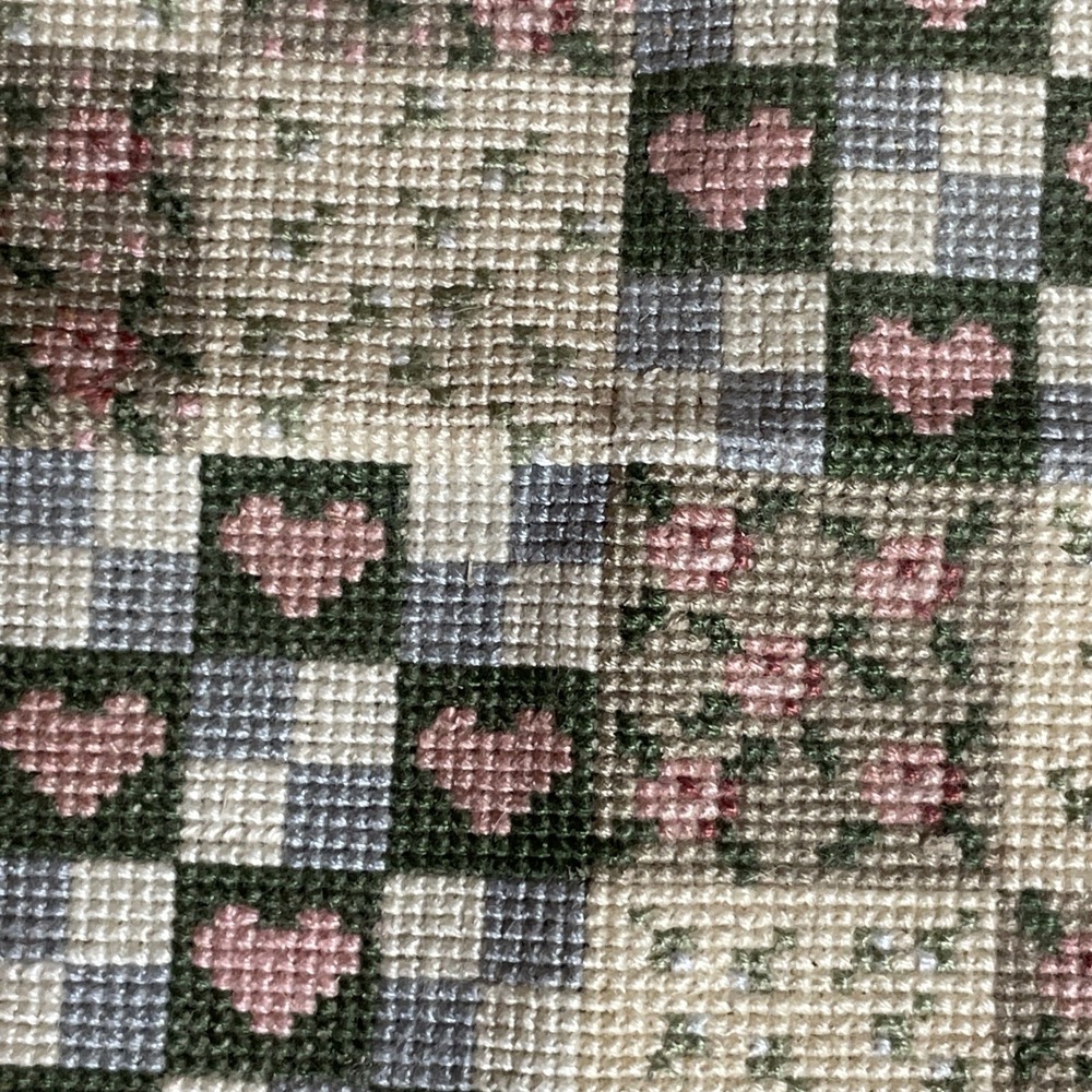 Cross Stitch Mini Quilt Hanger 5.5" Square